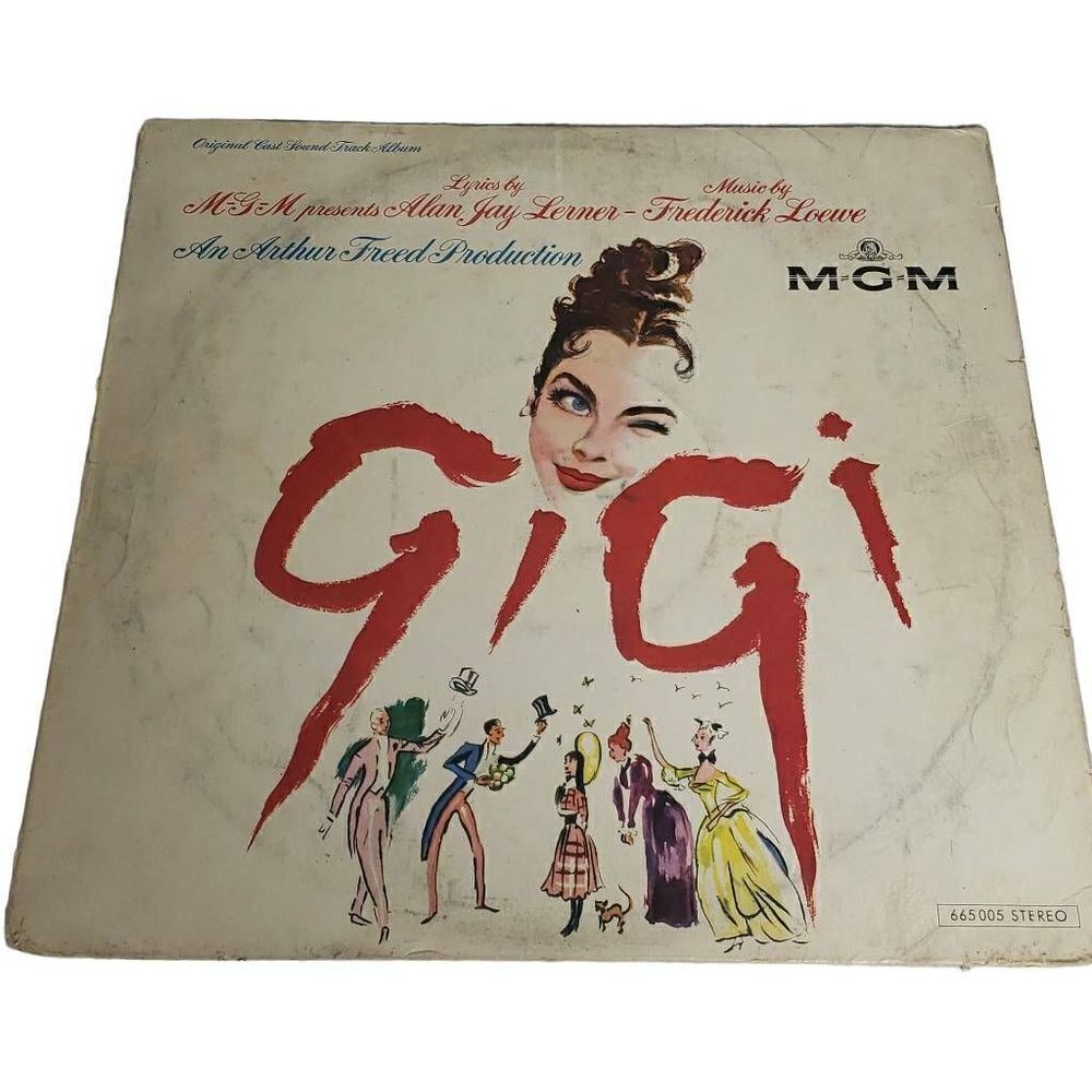 MGM GIGI Vinyl Record‎